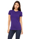 Bella + Canvas 6004 - Women's Junior Fit Favorite T-Shirt - Team Purple