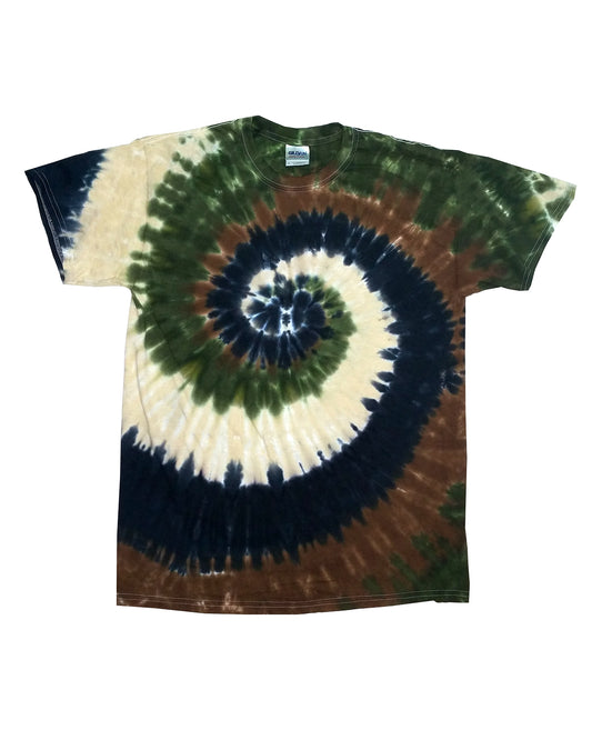 Youth 100% Cotton T-Shirt - Camo Swirl