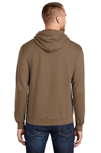 Unisex Core Fleece Pullover Hoodie - Woodland Brown
