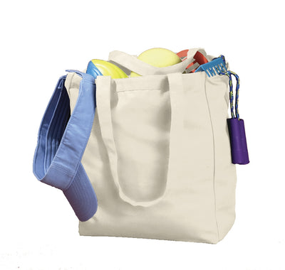 Canvas Book Tote - Natural
