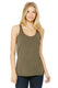 Bella + Canvas 8430 - Women's Triblend Racerback Tank - Olive Triblend