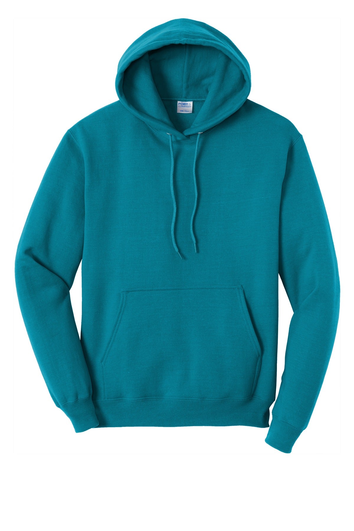 Unisex Core Fleece Pullover Hoodie - Teal
