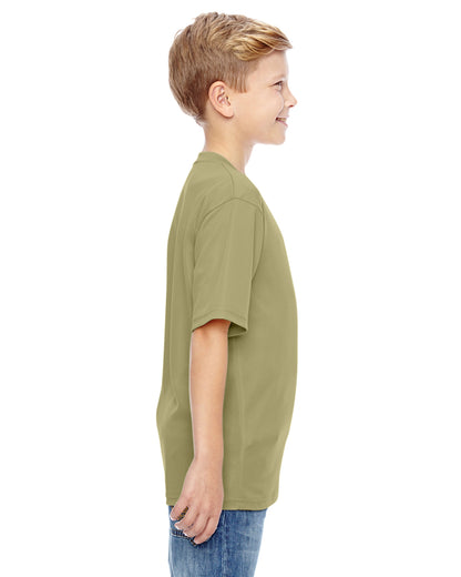 Youth Wicking T-Shirt - Vegas Gold