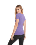 Women's Triblend Scoop - Purple Rush