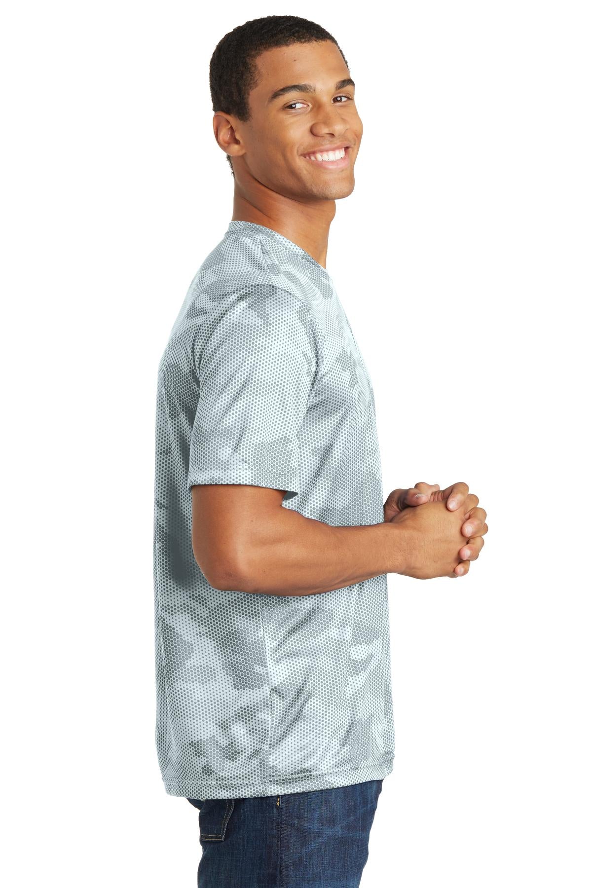 Unisex CamoHex Tee - White