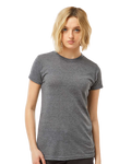 Women's Poly-Rich Slim Fit Tee - Heather Charcoal