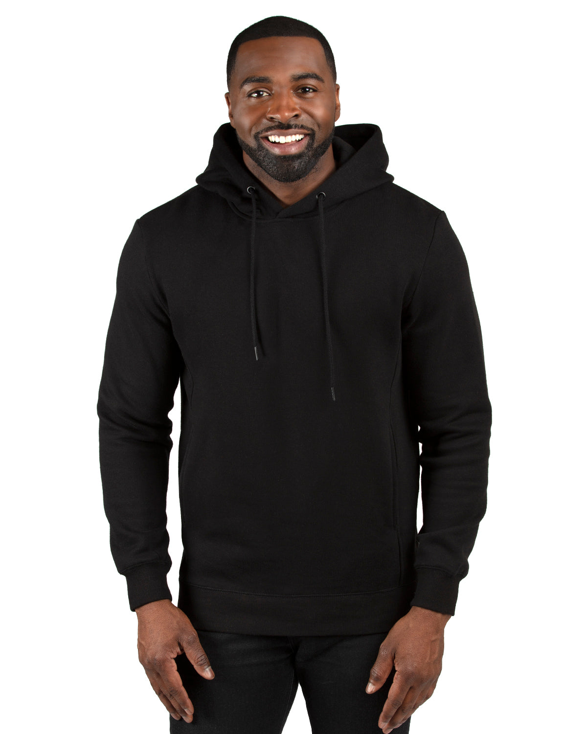 Unisex Ultimate Fleece Pullover Hoodie - Black