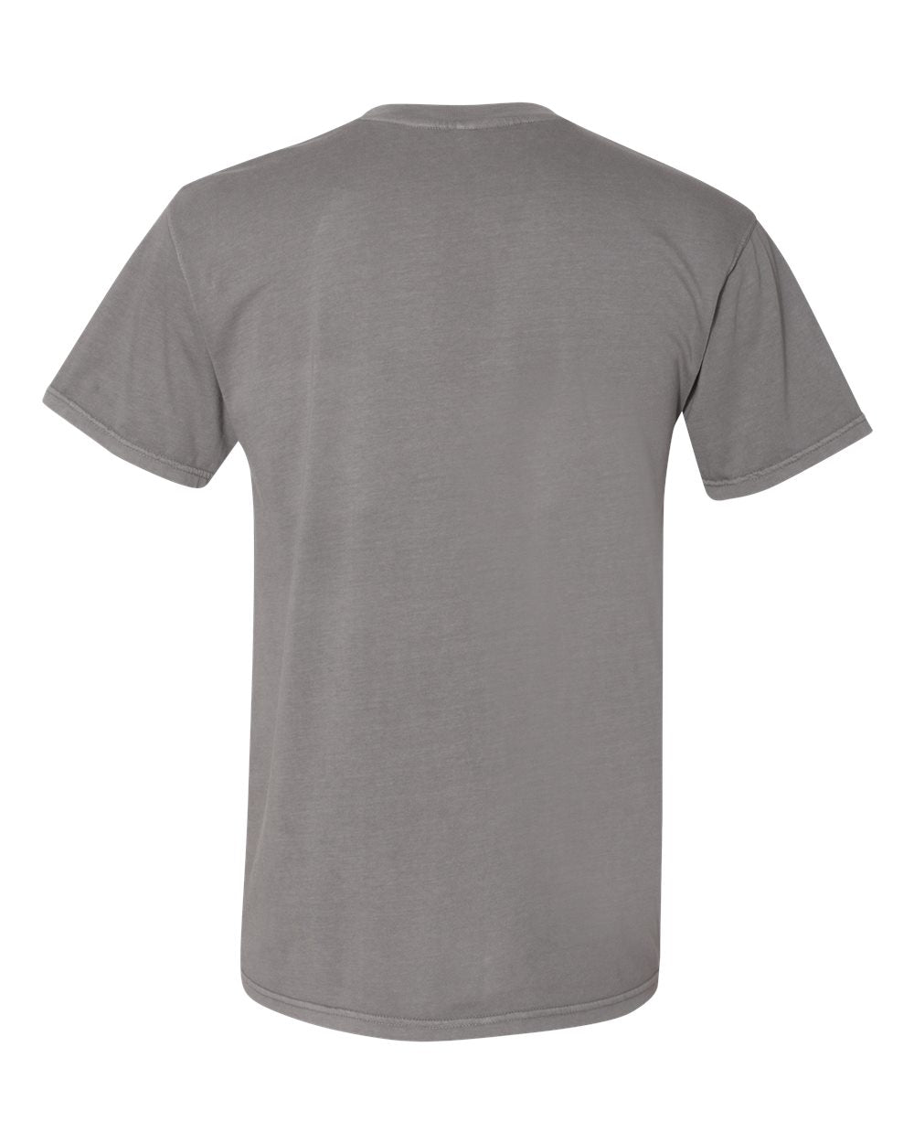 Unisex Inspired Dye Crew with Pocket - Lead