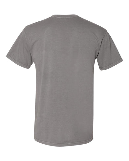 Unisex Inspired Dye Crew with Pocket - Lead