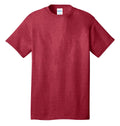 Unisex Core Cotton Tee - Heather Red