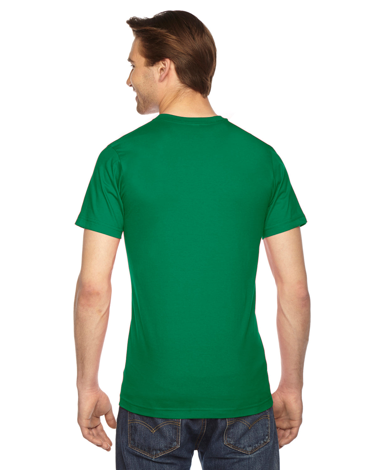Unisex Fine Jersey Short-Sleeve T-Shirt - Kelly Green
