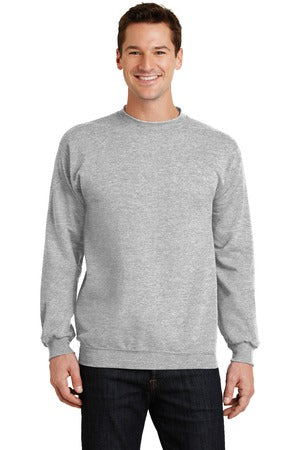 Unisex Core Fleece Crewneck Sweatshirt - Ash
