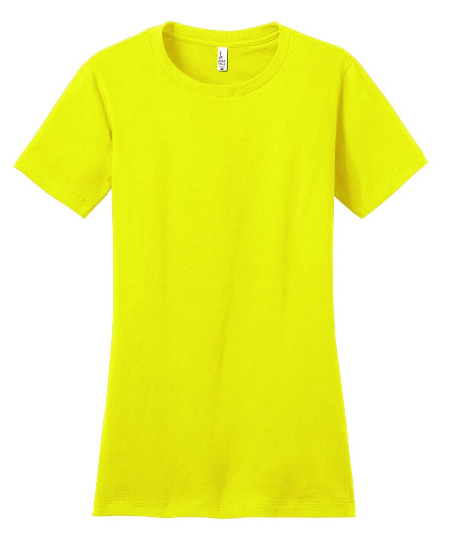 Women's Fitted The Concert Tee - Neon Yellow
