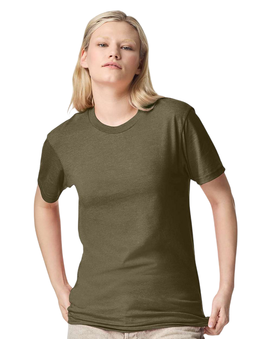 Unisex CVC T-Shirt - Heather Olive