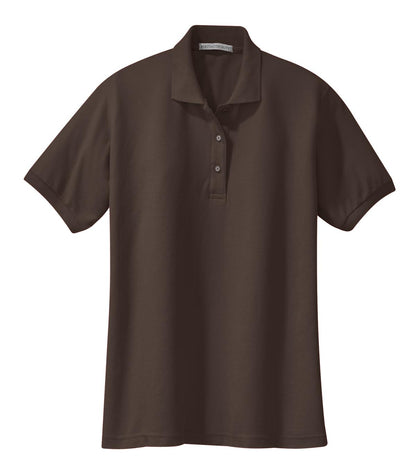 Women's Silk Touch Polo - Coffee Bean