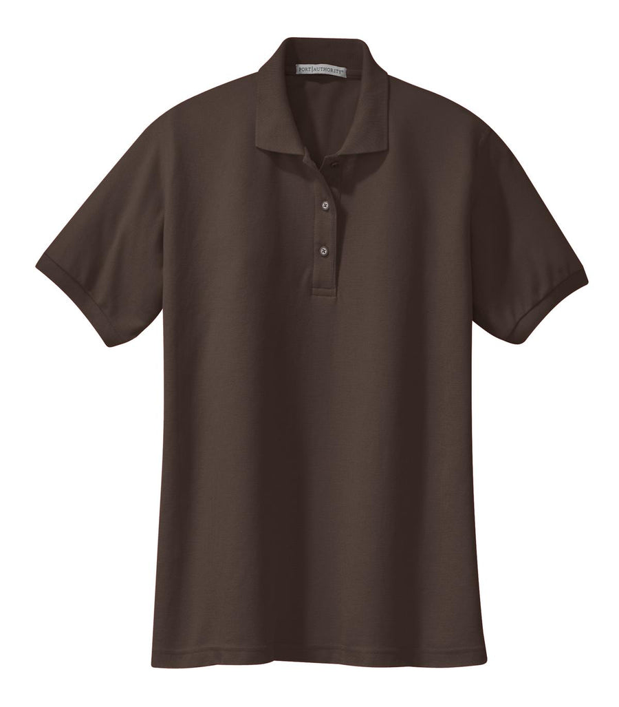Women's Silk Touch Polo - Coffee Bean