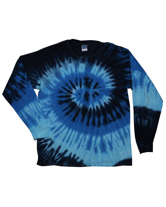 Unisex 100% Cotton Long-Sleeve T-Shirt - Blue Ocean
