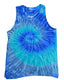 Tie-Dye CD3500 - Unisex 100% Cotton Tank Top - Blue Jerry