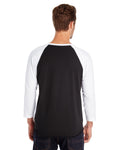 Baseball T-Shirt - Black / White