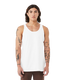 Bella + Canvas 3480CVC - Unisex Heather CVC Tank - Solid White Blend