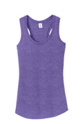 Women's Perfect Tri Racerback Tank - Purple Frost