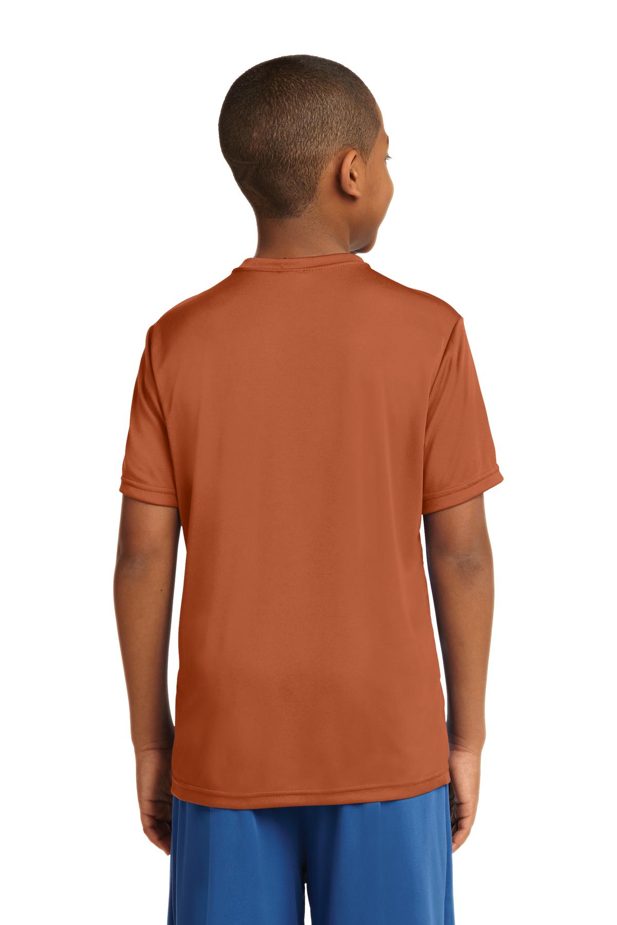 Youth PosiCharge Competitor Tee - Texas Orange