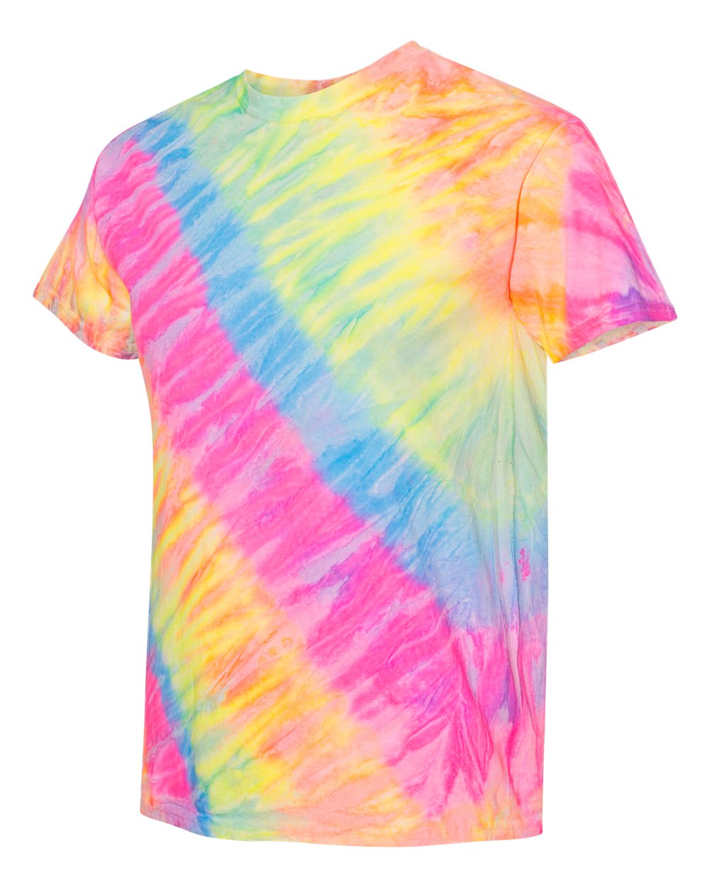 Unisex Tilt Tie Dye T-Shirt - Dayglo