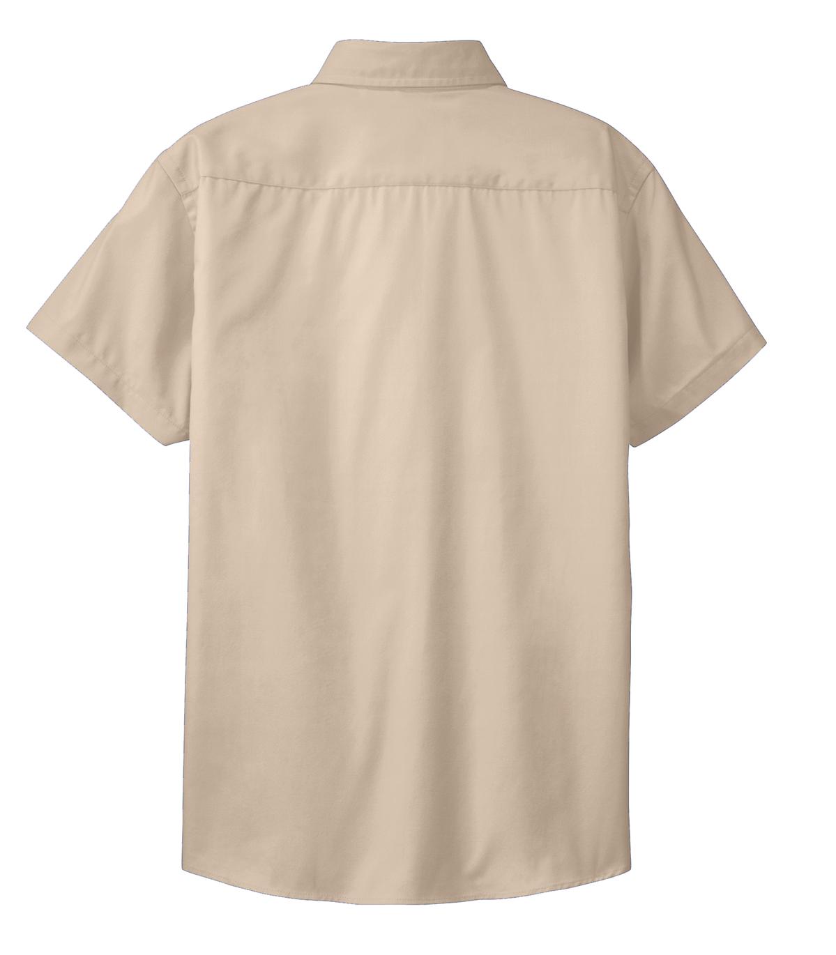 Women's Short Sleeve Easy Care Shirt - Stone