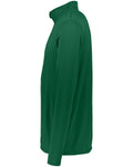 Unisex Attain Quarter-Zip Pullover - Dark Green