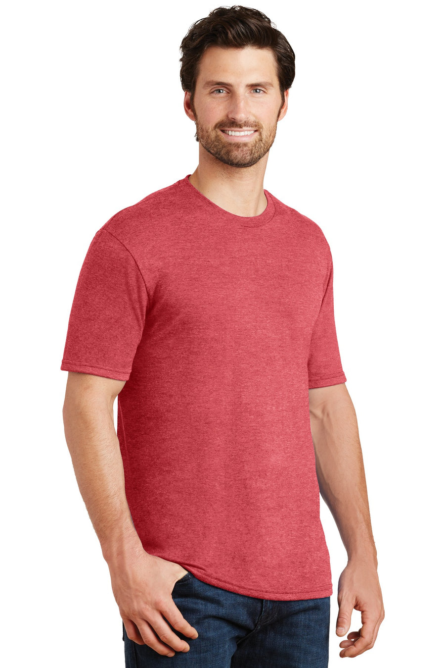 Unisex Perfect Tri Tee - Red Frost