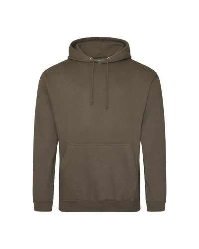 Unisex 80/20 Midweight College Hoodie - Olive Green