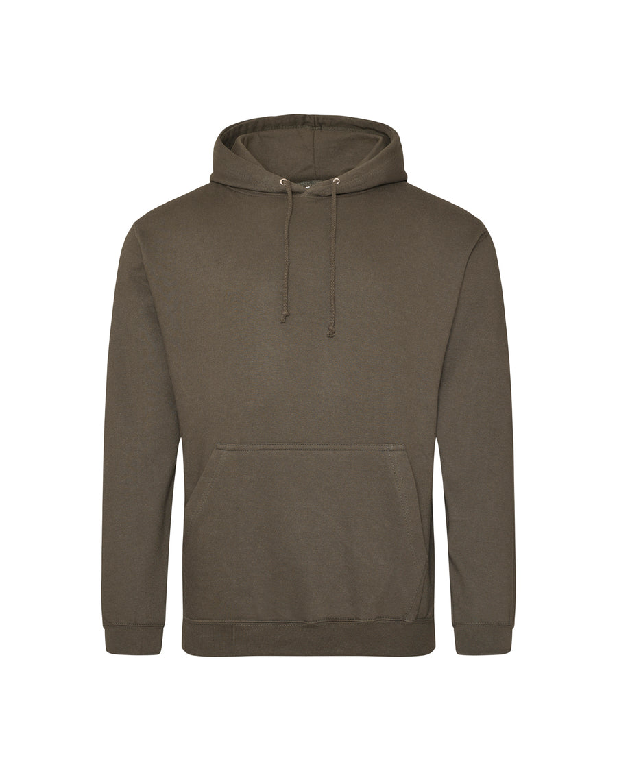 Unisex 80/20 Midweight College Hoodie - Olive Green