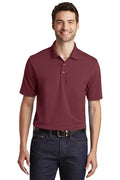 Unisex Dry Zone UV Micro-Mesh Polo - Burgundy