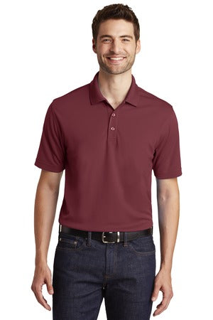 Unisex Dry Zone UV Micro-Mesh Polo - Burgundy