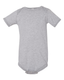 Bella + Canvas 100B - Infant Jersey Short-Sleeve One-Piece - Heather Athletic