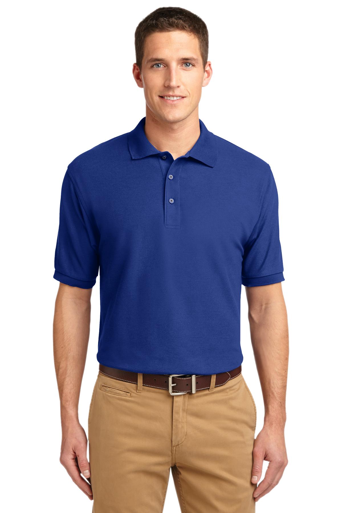 Unisex Silk Touch Polo - Royal