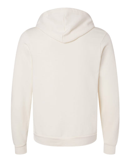 Unisex Sponge Fleece Pullover Hoodie - Natural
