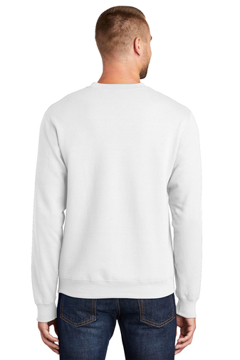 Unisex Essential Fleece Crewneck Sweatshirt - White