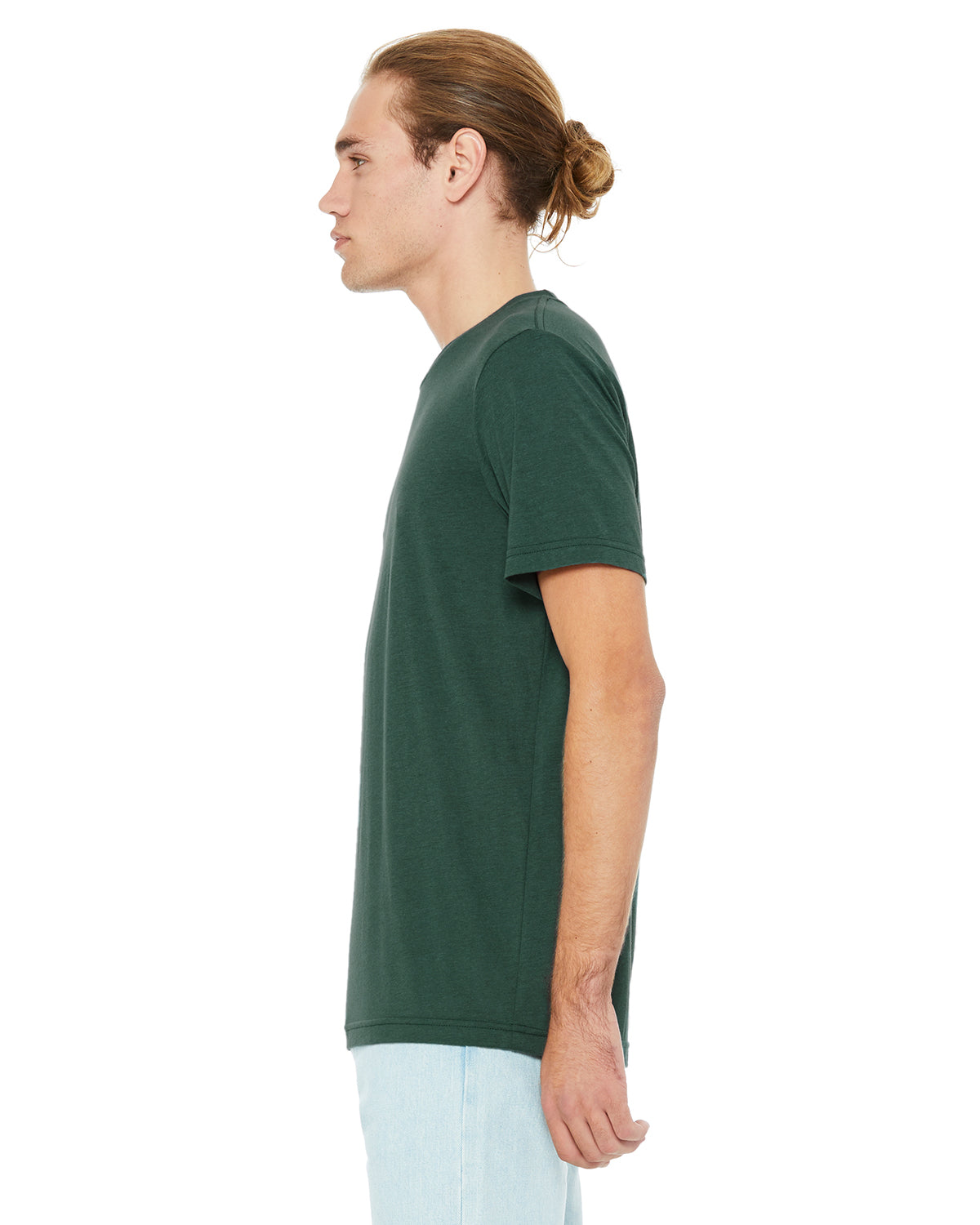 Unisex Triblend T-Shirt - Solid Forest Triblend