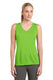 Sport-Tek LST352 - Women's Sleeveless PosiCharge Competitor V-Neck Tee - Lime Shock