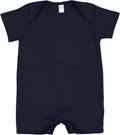 Infant Premium Jersey T-Shirt Romper - Navy