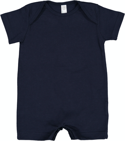 Infant Premium Jersey T-Shirt Romper - Navy