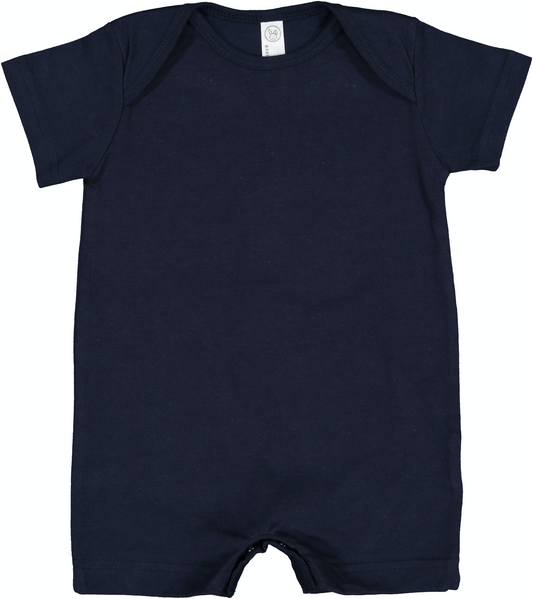 Infant Premium Jersey T-Shirt Romper - Navy