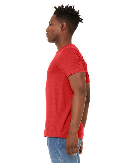 Unisex Sueded T-Shirt - Heather Red