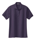 Women's Silk Touch Polo - Eggplant