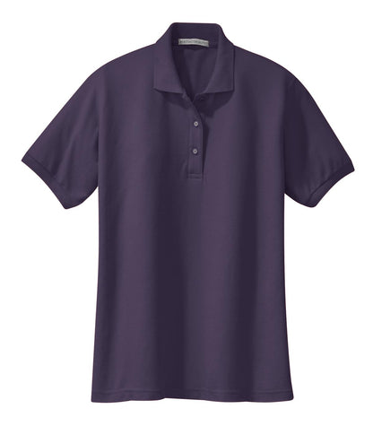 Women's Silk Touch Polo - Eggplant