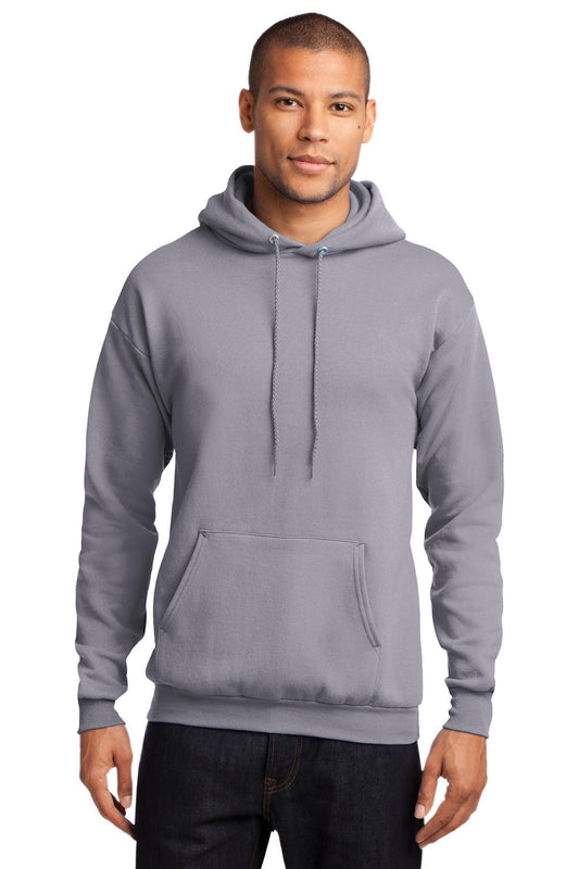 Unisex Core Fleece Pullover Hoodie - Silver