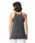 Women's Slub Sporty Tank - Washed Black