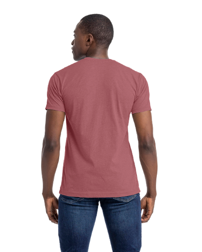 Unisex CVC Crewneck T-Shirt - Heather Mauve