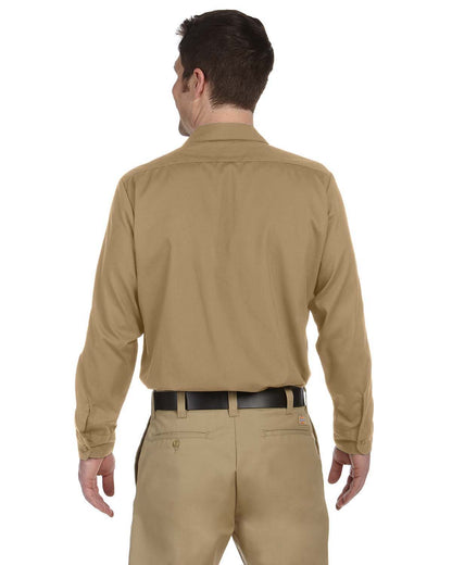 Men's Industrial Long-Sleeve Work Shirt - Desert Sand